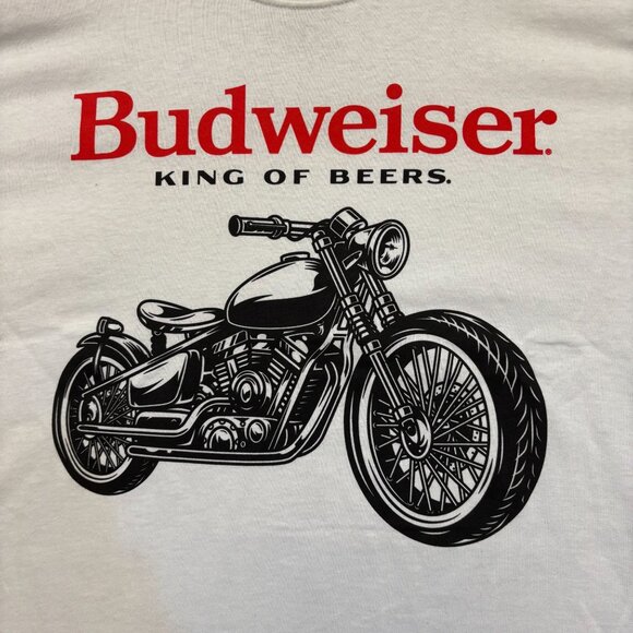 Budweiser Motorcycle T-shirt size medium - Picture 2 of 4